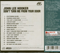Aperçu: Don't Turn Me From Your Door - John Lee Hooker Sings His Blues (CD, Japan) Aperçu: Don't Turn Me From Your Door - John Lee Hooker Sings His Blues (CD, Japan)