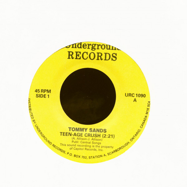 Teen-Age Crush - Goin' Steady (7inch, 45rpm) Teen-Age Crush - Goin' Steady (7inch, 45rpm)