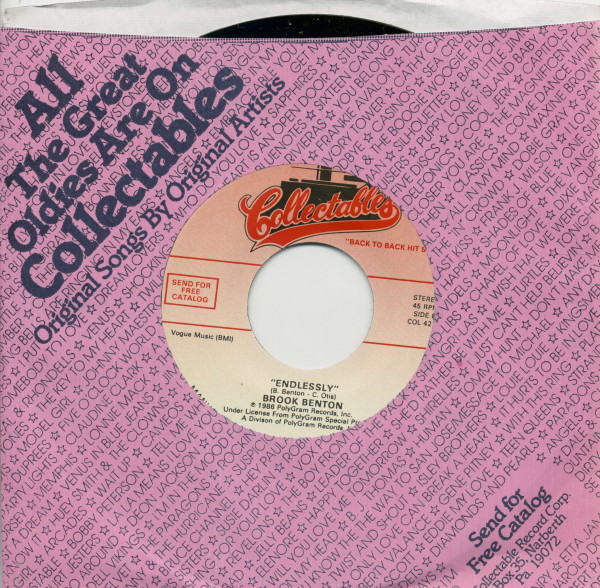 Endlessly - Kiddo (7inch, 45rpm, BC, CS)