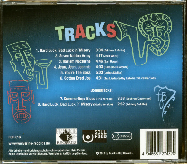 Batolba Orchestra, Adriano Live & Loud (2012)