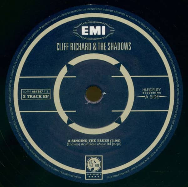 Singing The Blues (7inch, 45rpm, EP, PS, SC)