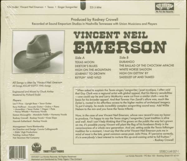 Vincent Neil Emerson (CD)