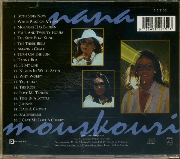 Mouskouri, Nana The Essential - 20 Greatest Hits