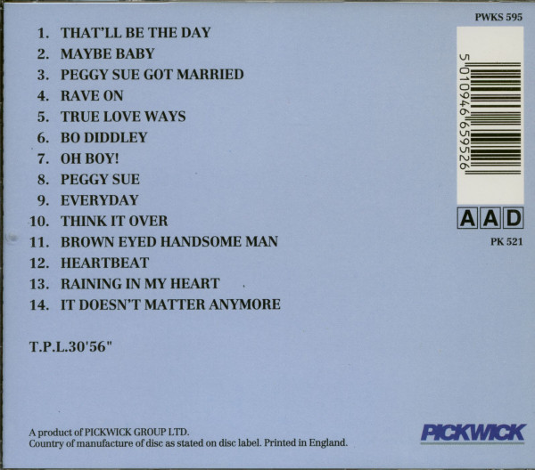 The Best Of Buddy Holly (CD)