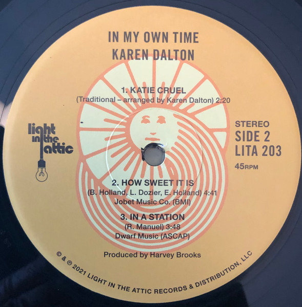 In My Own Time (2-LP, 180g Vinyl, Ltd., 1 Single 12", 2 Singles 7", 1 CD)