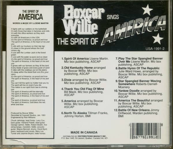 Spirit Of America (CD)