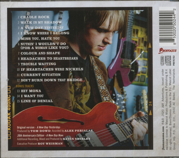 A New Day Now - 20th Anniversary Edition (CD)