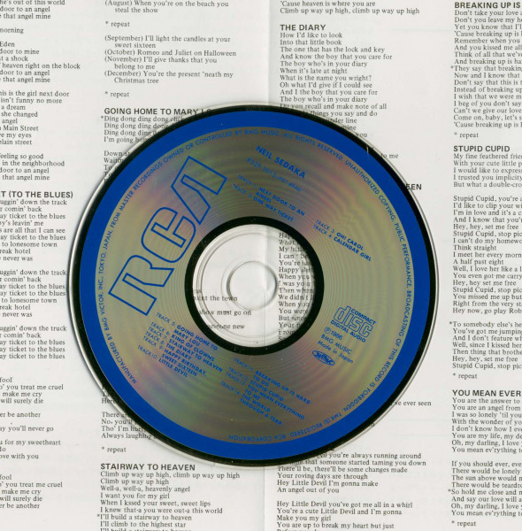 Neil Sedaka (Japan CD)