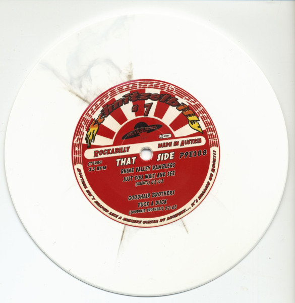 Schnitzelbilly No.7 - Rockabilly Made In Austria (7inch, colored Vinyl, EP, 33rpm, Ltd.)