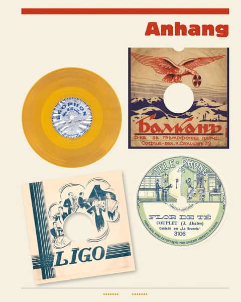 Das Bilderlexikon der deutschen Schellack-Schallplatten (5 Bände) - The German Record Label Book
