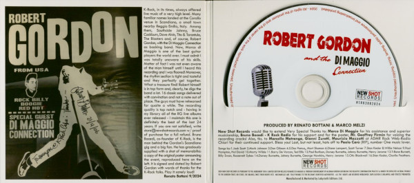 Robert Gordon And The Di Maggio Connection (CD)