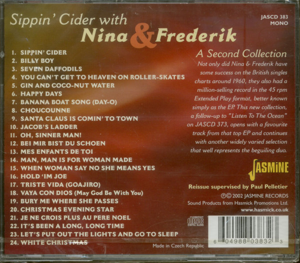 Sippin' Sider With... A Second Collection (CD)
