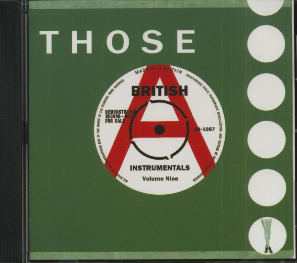 Those British Instrumentals Vol.9 (CD) Those British Instrumentals Vol.9 (CD)