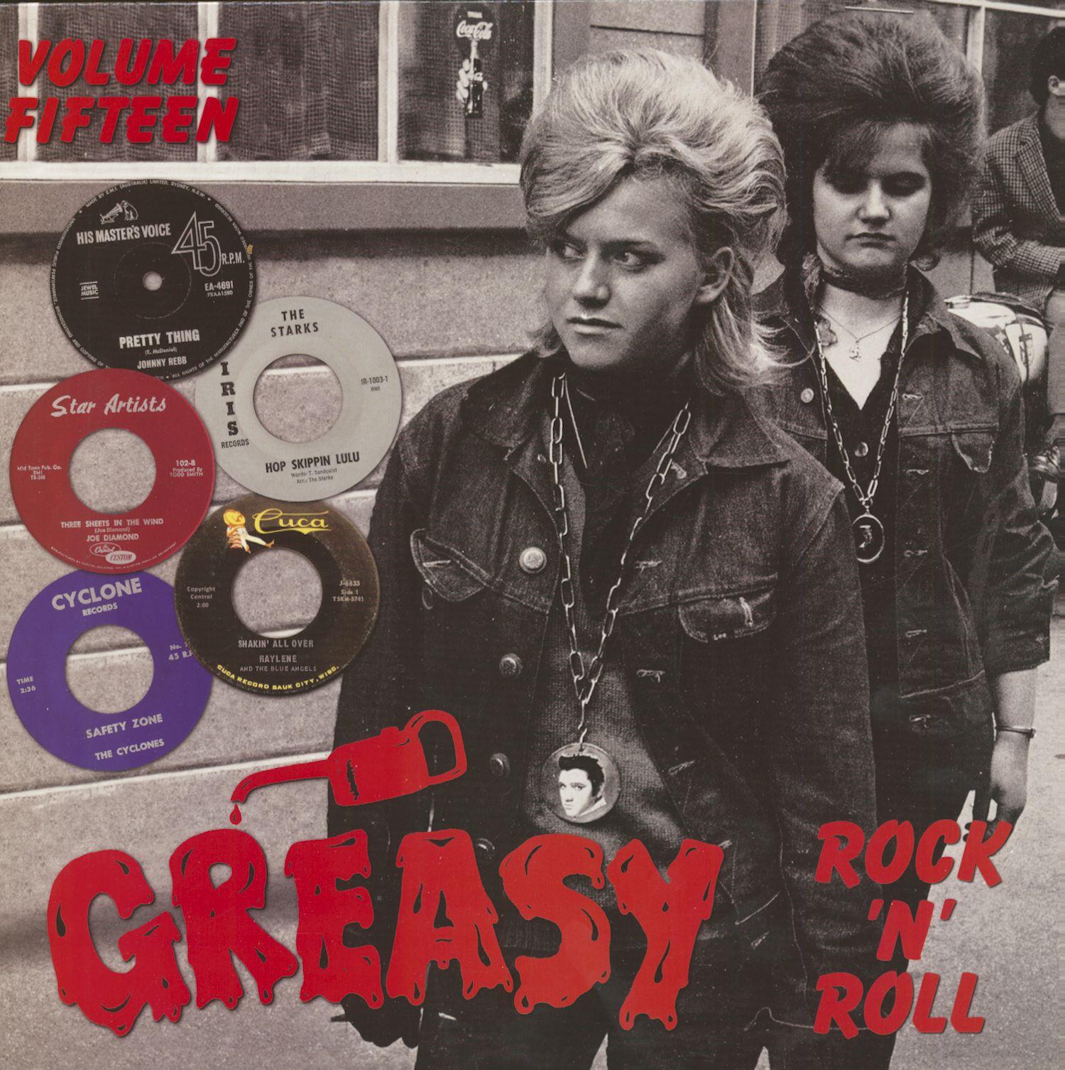 Various LP: Greasy Rock'n'Roll Vol.15 (LP) - Bear Family Records