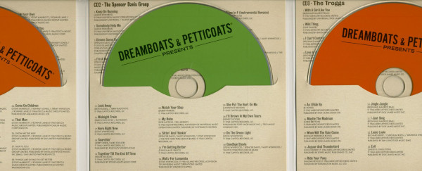 Dreamboats & Petticoats Presents Small Faces - The Spencer Davis Group - The Troggs (3-CD)