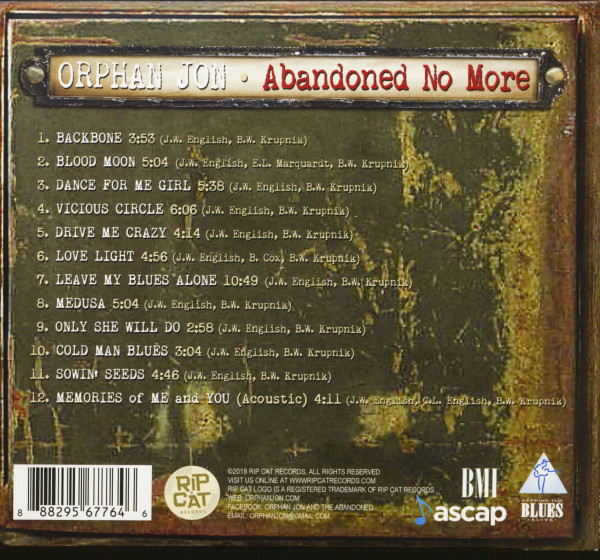 Abandoned No More (CD)