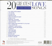 Aperçu: 20 Greatest Love Songs (CD) Aperçu: 20 Greatest Love Songs (CD)