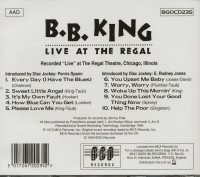 Aperçu: Live At The Regal (CD) Aperçu: Live At The Regal (CD)