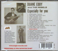 Aperçu: Especially For You - Duane Eddy, His 'Twangy' Guitar & The Rebels (CD) Aperçu: Especially For You - Duane Eddy, His 'Twangy' Guitar & The Rebels (CD)