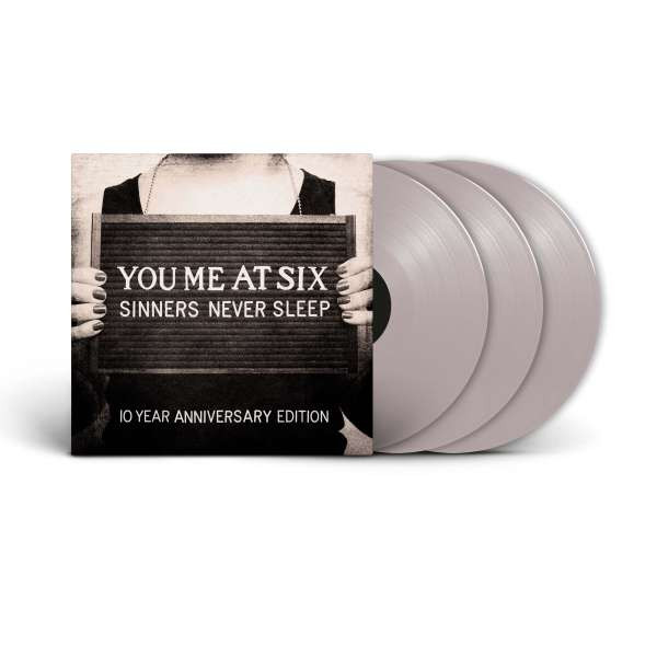 Sinners Never Sleep - 10th Anniversary Editon (3-LP, colored Vinyl, Ltd.)
