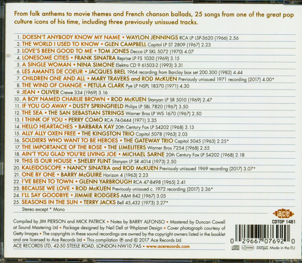 Love's Been Good To Me - The Songs Of Rod McKuen (CD)