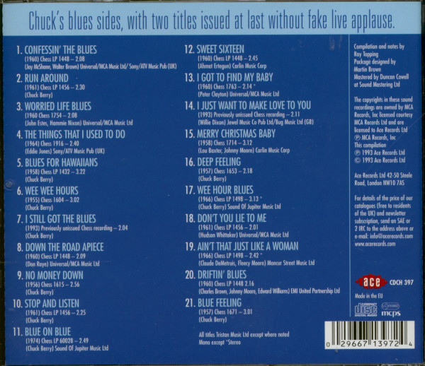 Berry, Chuck On The Blues Side (CD)