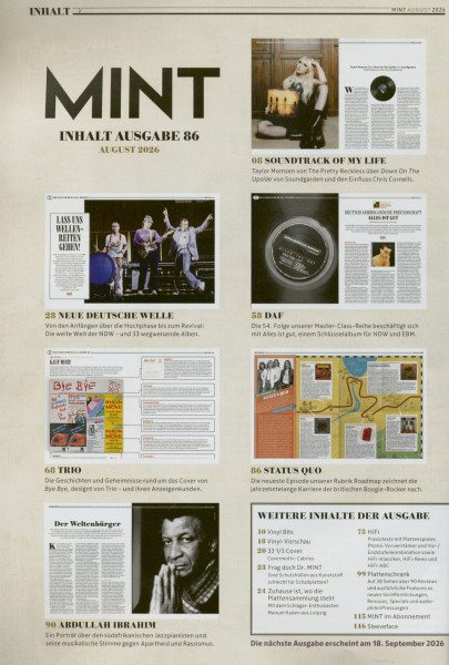 Mint Magazin #86, 08/26