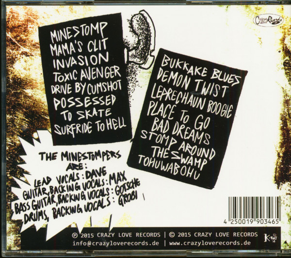 The Minestompers (CD)