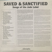 Aperçu: Saved And Sanctified - Songs Of The Jade Label (LP) Aperçu: Saved And Sanctified - Songs Of The Jade Label (LP)
