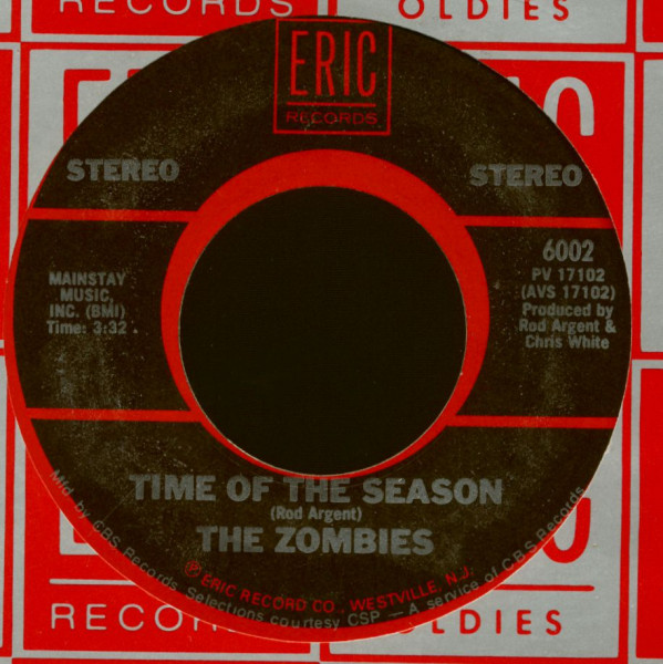 Time Of The Season - Rock & Roll Hoochie Koo (7inch, 45rpm) Time Of The Season - Rock & Roll Hoochie Koo (7inch, 45rpm)