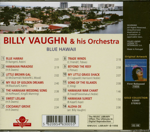 Blue Hawaii (CD)