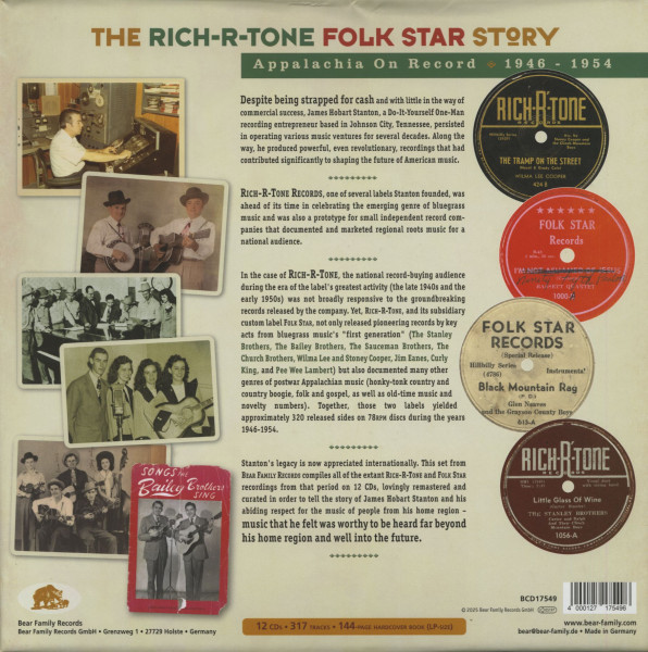 Rich-R-Tone Folk Star Story (12-CD Deluxe Box Set)