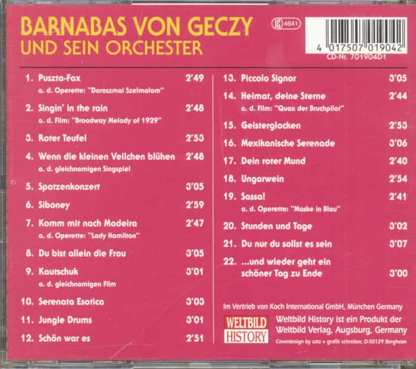 Legendäre Aufnahmen 1929-1942 (CD)