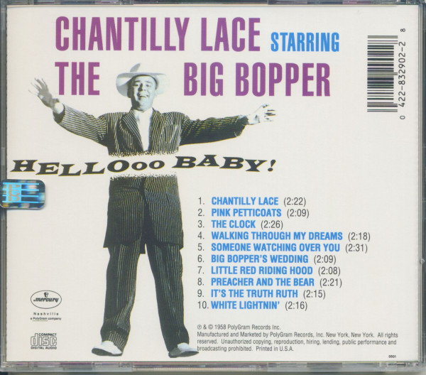 Chantilly Lace (CD)