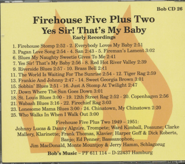 Yes Sir! That's My Baby (CD)