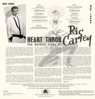 Aperçu: Heart Throb - The Rockin' Sides Of Ric Cartey (LP, 10inch) Aperçu: Heart Throb - The Rockin' Sides Of Ric Cartey (LP, 10inch)