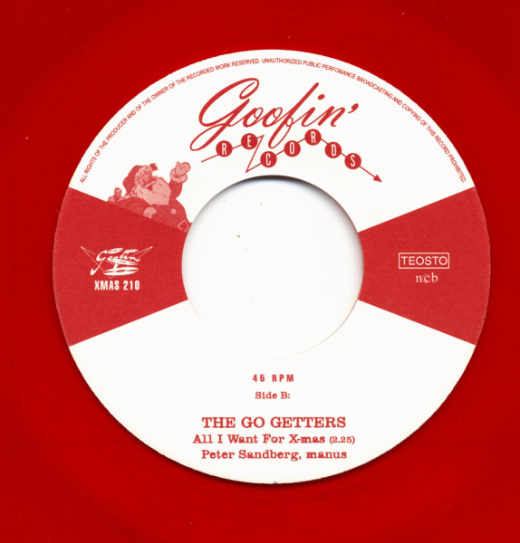 Run Rudolph Run - All I Want For X-mas (7inch, colored Vinyl, 45rpm)