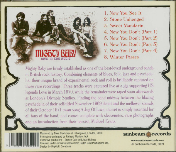 Live in the Attic (CD)