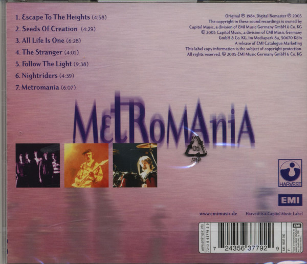 Metromania (CD)