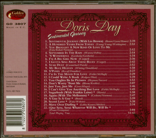 Sentimental Journey (CD)
