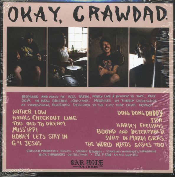 Okay, Crawdad. (LP, 140g colored Vinyl)