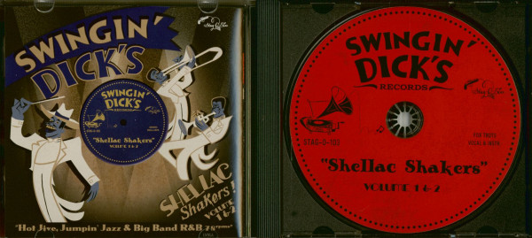 Swingin' Dick's - Shellac Shakers Vol. 1 & 2 (CD)
