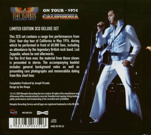 On Tour 1974: California (3-CD)