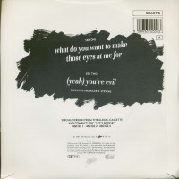 Aperçu: What Do You Want To Make Those Eyes At Me For - (Yeah) You're Evil (PS, SC, 45rpm) Aperçu: What Do You Want To Make Those Eyes At Me For - (Yeah) You're Evil (PS, SC, 45rpm)