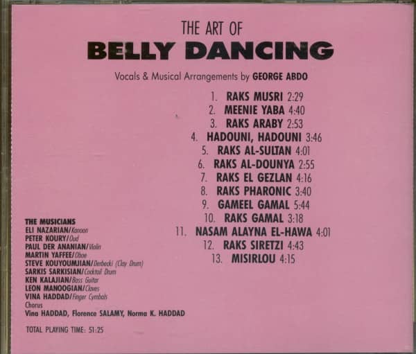The Art Of Belly Dancing (CD)