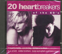 Aperçu: 20 Heartbreakers of The 60's (CD) Aperçu: 20 Heartbreakers of The 60's (CD)