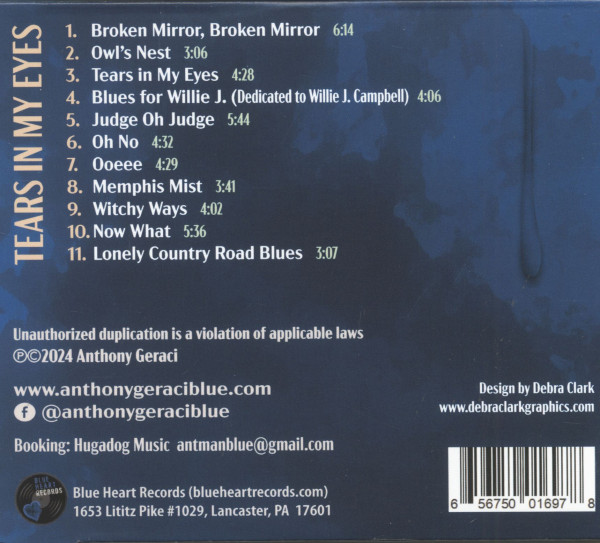 Tears In My Eyes (CD)