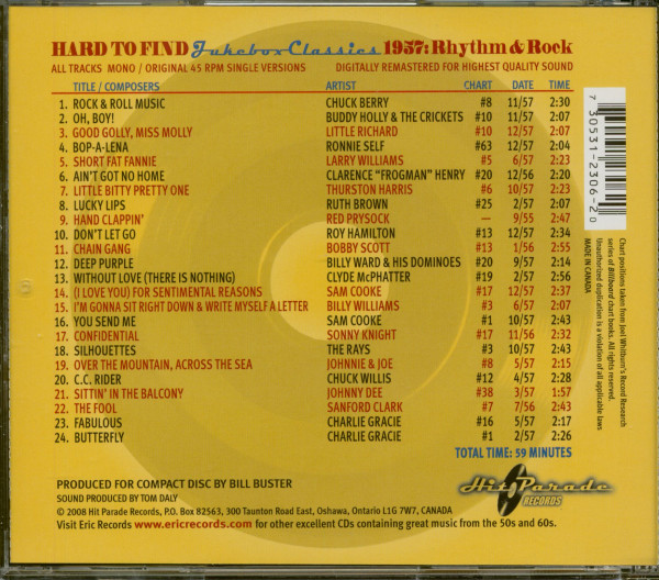 1957 Rhythm & Rock (CD)