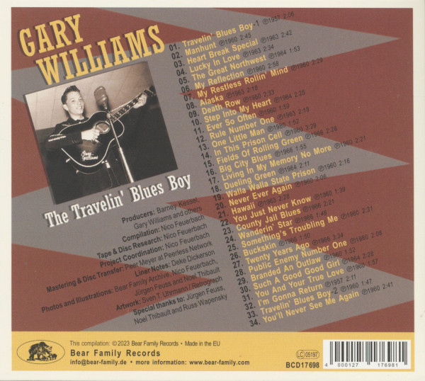The Travelin' Blues Boy (CD)