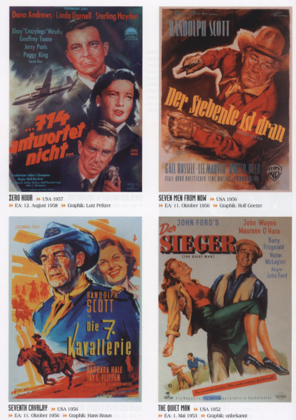 800 affiches de films de productions allemandes et internationales